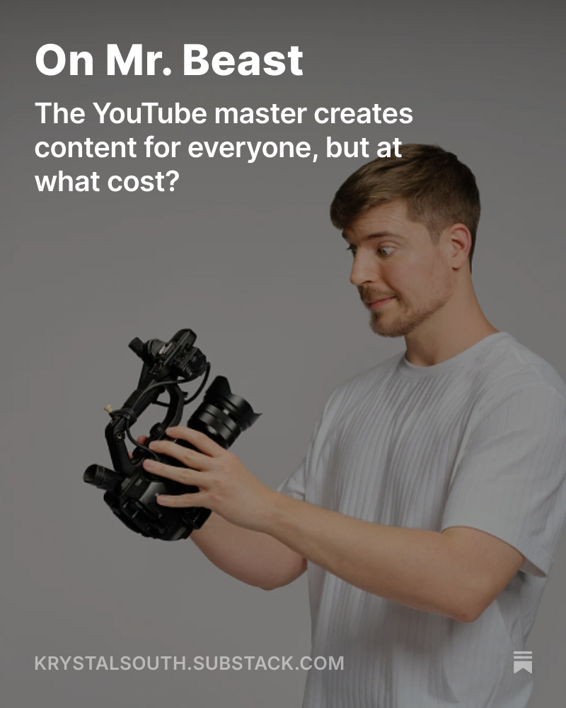 On Mr. Beast