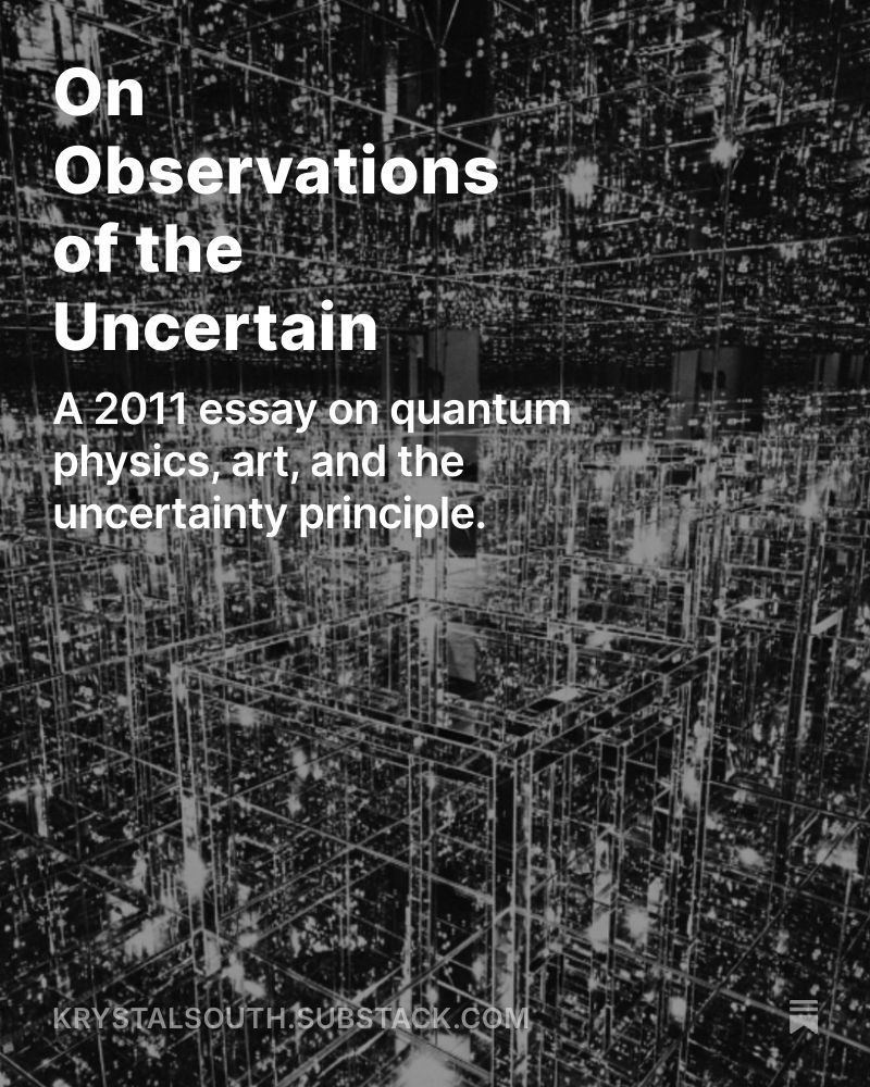 On Observations of the Uncertain