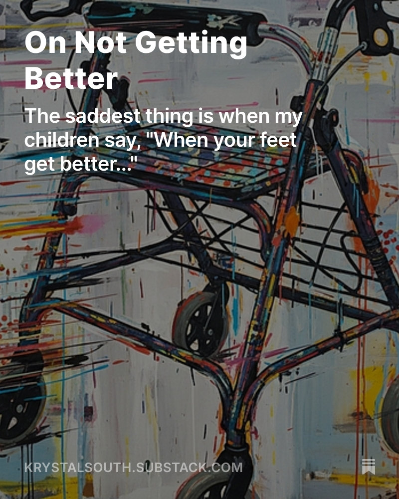 On Not Getting Better